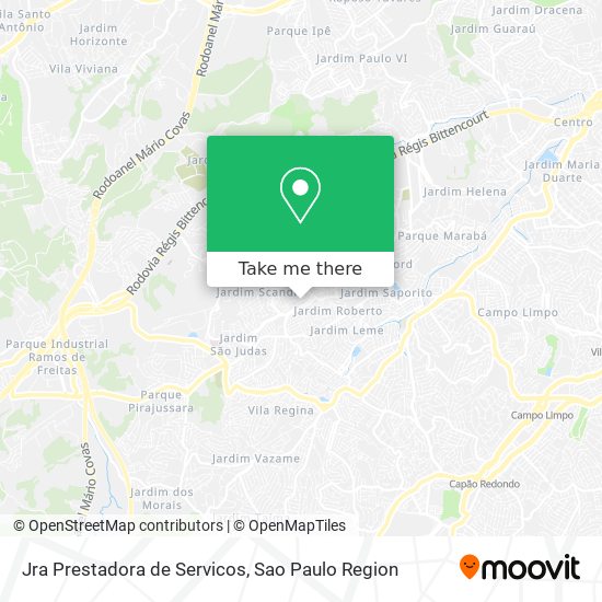 Mapa Jra Prestadora de Servicos