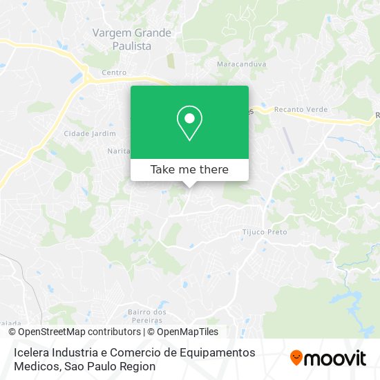 Icelera Industria e Comercio de Equipamentos Medicos map