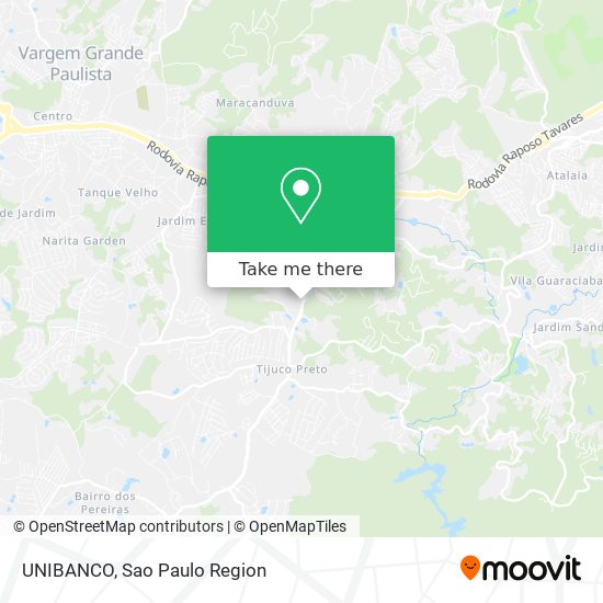 UNIBANCO map