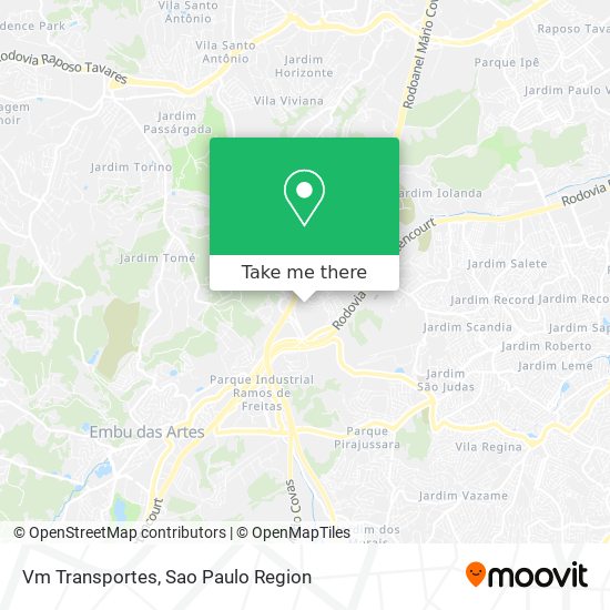 Mapa Vm Transportes