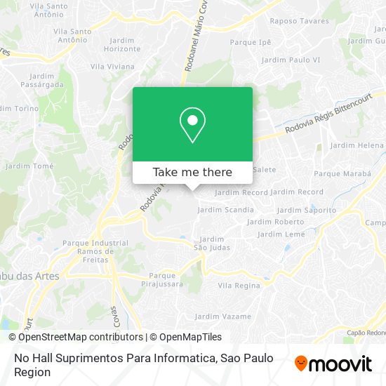 Mapa No Hall Suprimentos Para Informatica