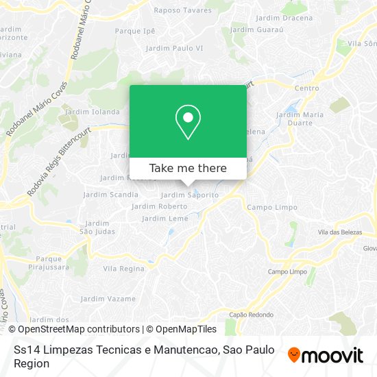Ss14 Limpezas Tecnicas e Manutencao map