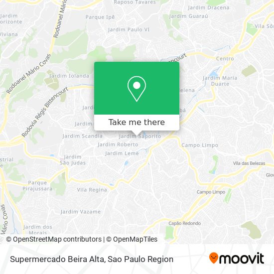 Supermercado Beira Alta map