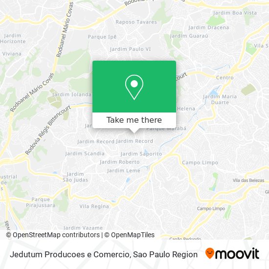 Jedutum Producoes e Comercio map