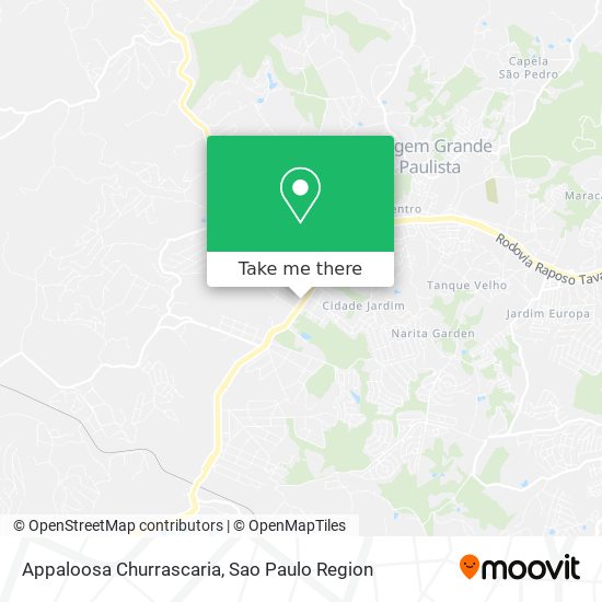 Mapa Appaloosa Churrascaria