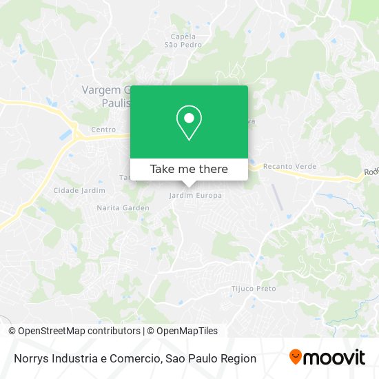 Mapa Norrys Industria e Comercio