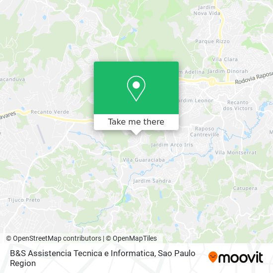 B&S Assistencia Tecnica e Informatica map