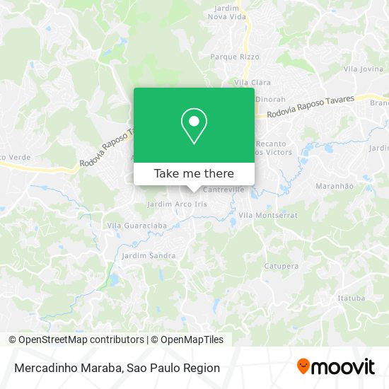 Mercadinho Maraba map