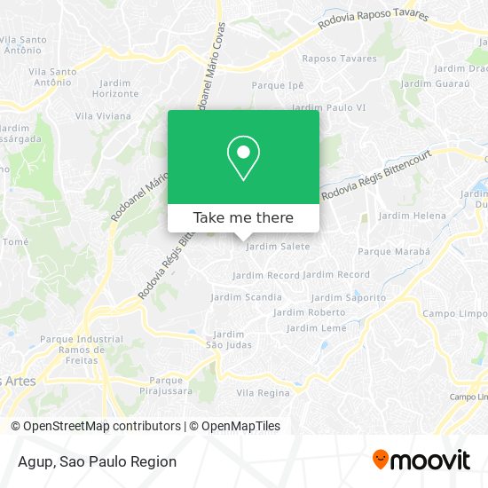 Agup map