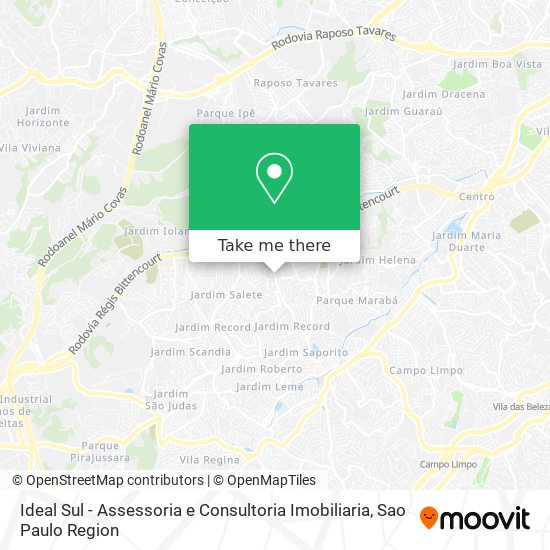 Ideal Sul - Assessoria e Consultoria Imobiliaria map