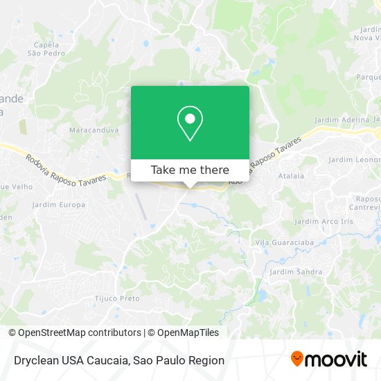 Dryclean USA Caucaia map