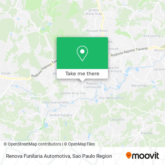 Renova Funilaria Automotiva map