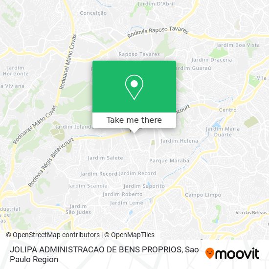 JOLIPA ADMINISTRACAO DE BENS PROPRIOS map
