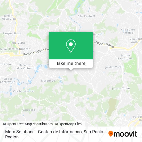 Meta Solutions - Gestao de Informacao map