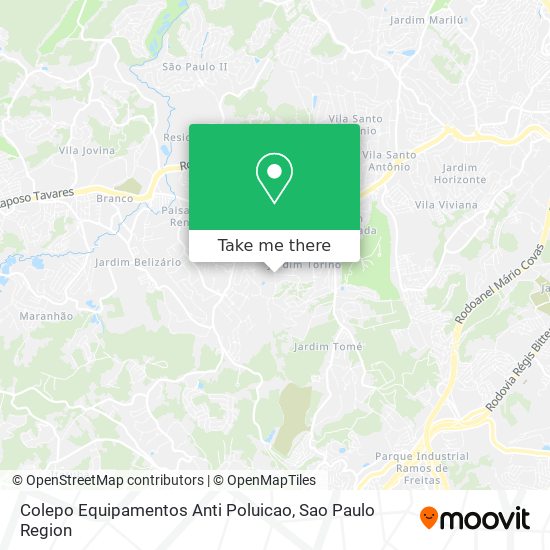 Colepo Equipamentos Anti Poluicao map