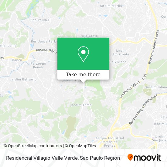 Residencial Villagio Valle Verde map