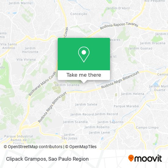 Clipack Grampos map