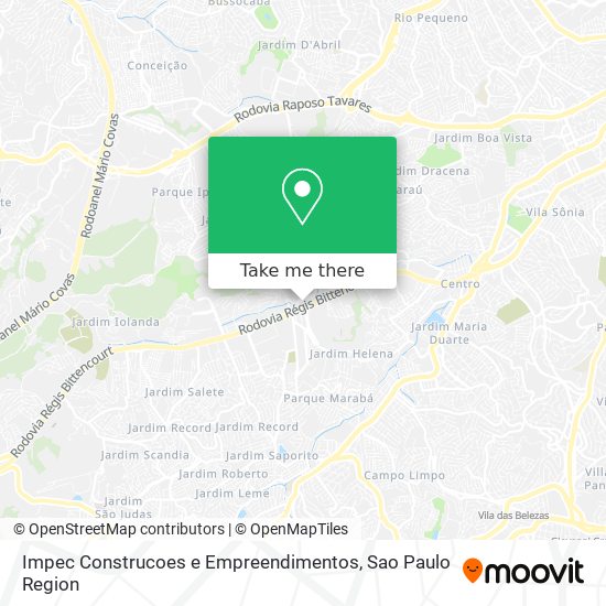 Impec Construcoes e Empreendimentos map