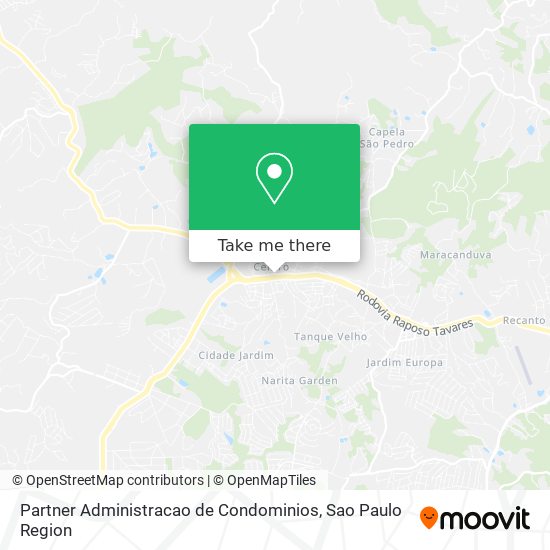 Mapa Partner Administracao de Condominios