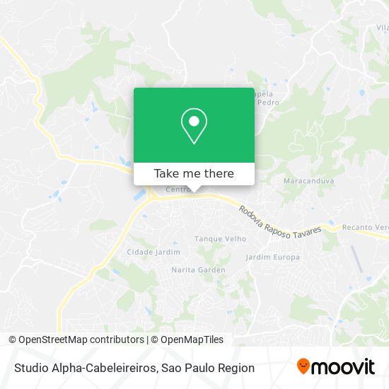 Studio Alpha-Cabeleireiros map