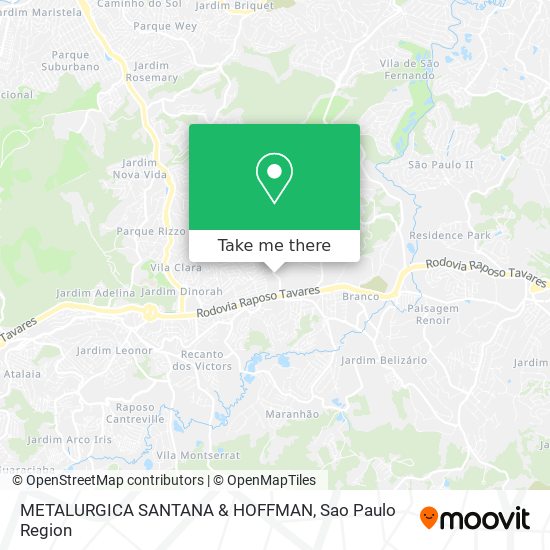 METALURGICA SANTANA & HOFFMAN map