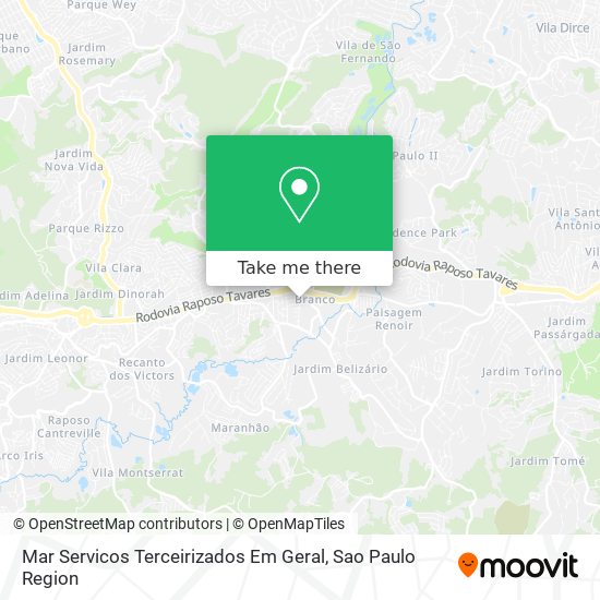 Mar Servicos Terceirizados Em Geral map