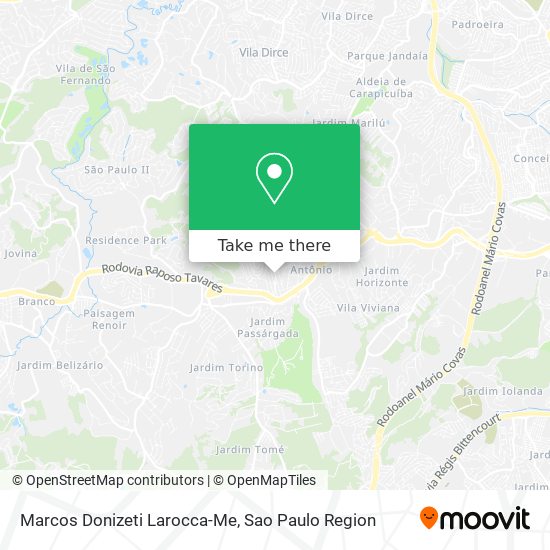 Marcos Donizeti Larocca-Me map
