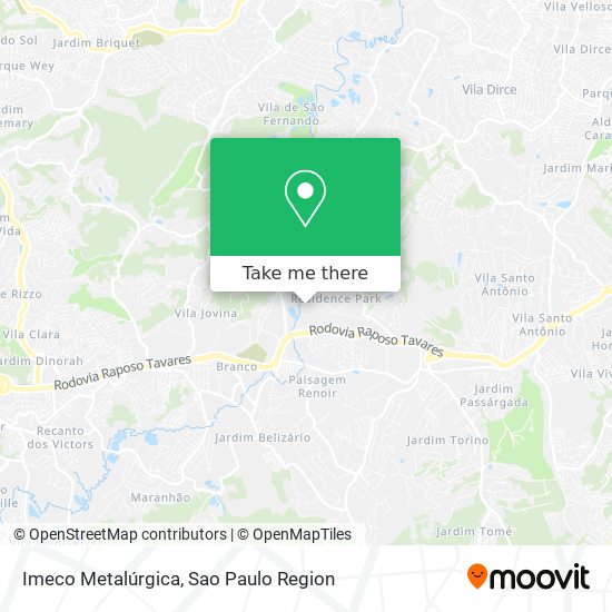 Imeco Metalúrgica map
