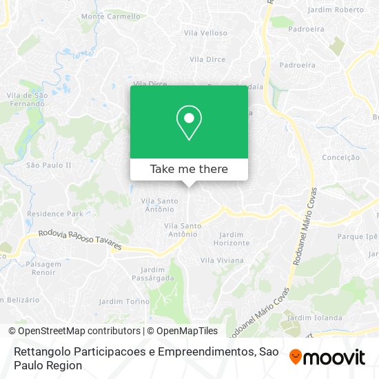 Rettangolo Participacoes e Empreendimentos map