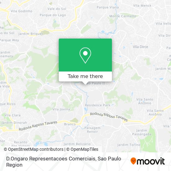 D.Ongaro Representacoes Comerciais map