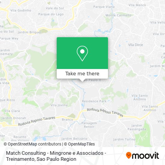 Match Consulting - Mingrone e Associados - Treinamento map