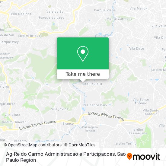 Ag-Re do Carmo Administracao e Participacoes map