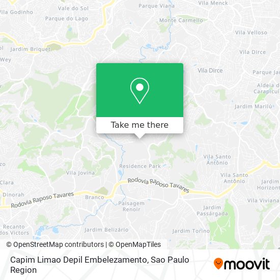 Capim Limao Depil Embelezamento map