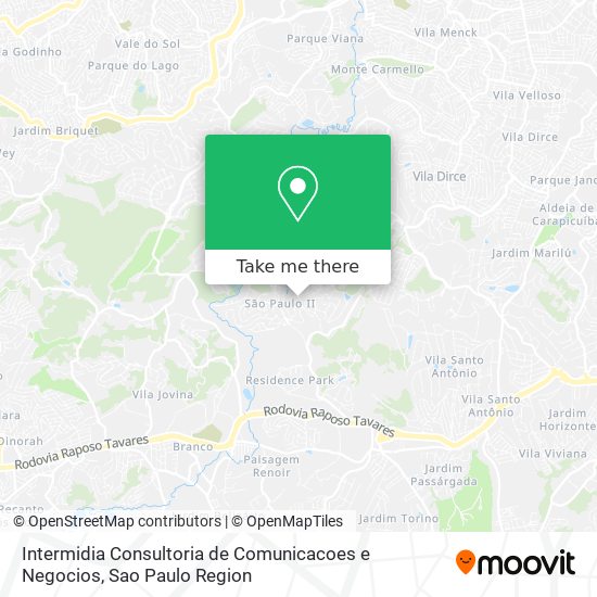 Intermidia Consultoria de Comunicacoes e Negocios map