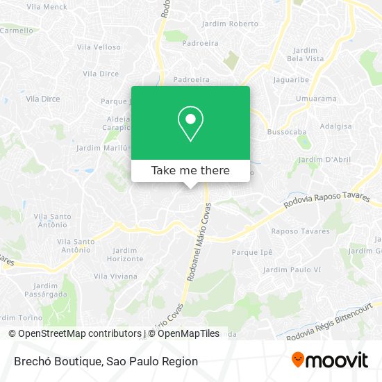Brechó Boutique map