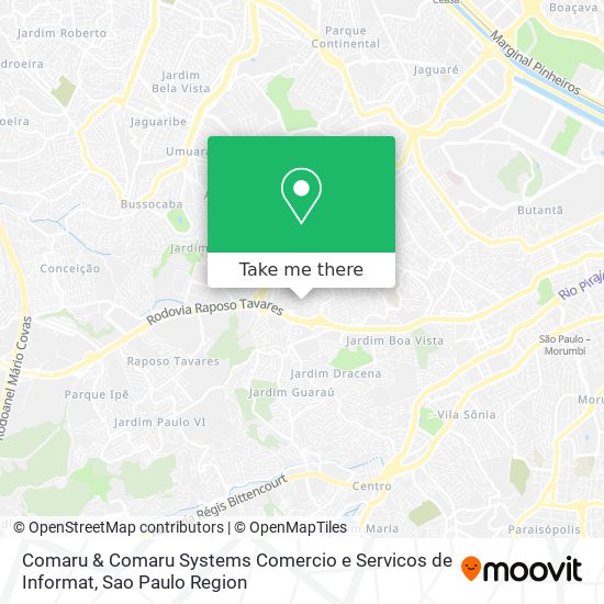 Comaru & Comaru Systems Comercio e Servicos de Informat map