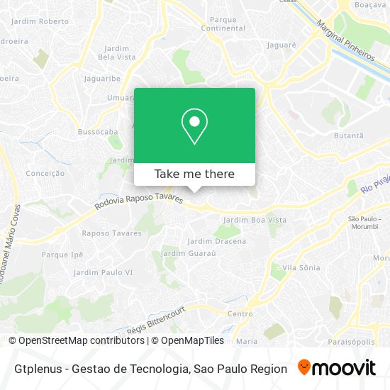 Mapa Gtplenus - Gestao de Tecnologia