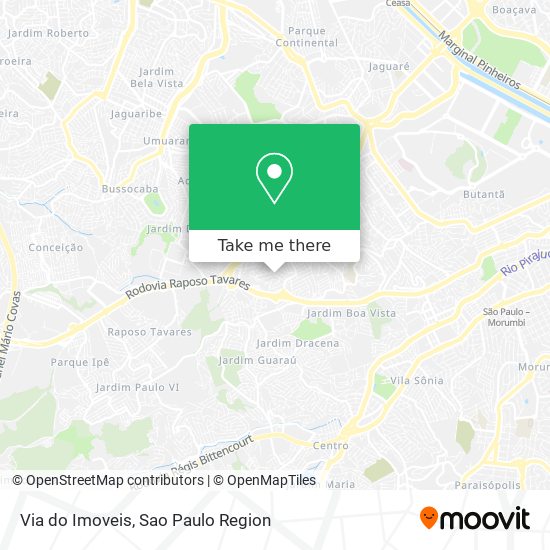 Via do Imoveis map