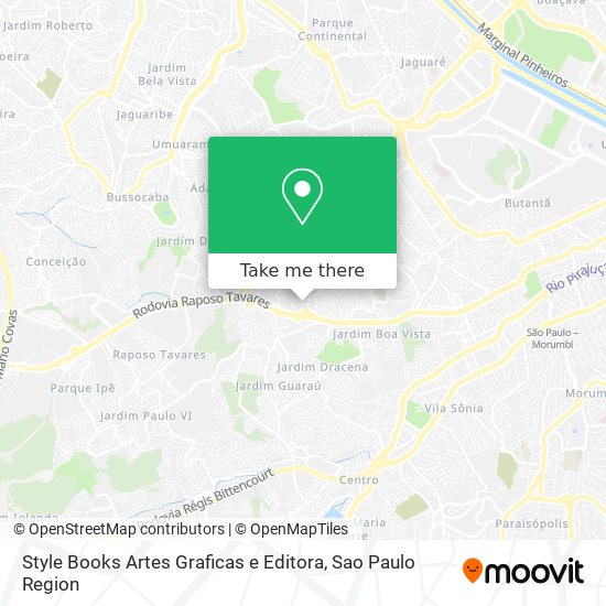 Style Books Artes Graficas e Editora map