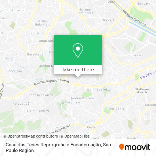 Casa das Teses Reprografia e Encadernação map