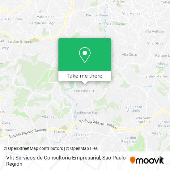 Vht Servicos de Consultoria Empresarial map