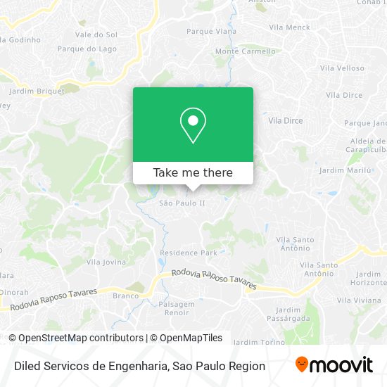 Mapa Diled Servicos de Engenharia