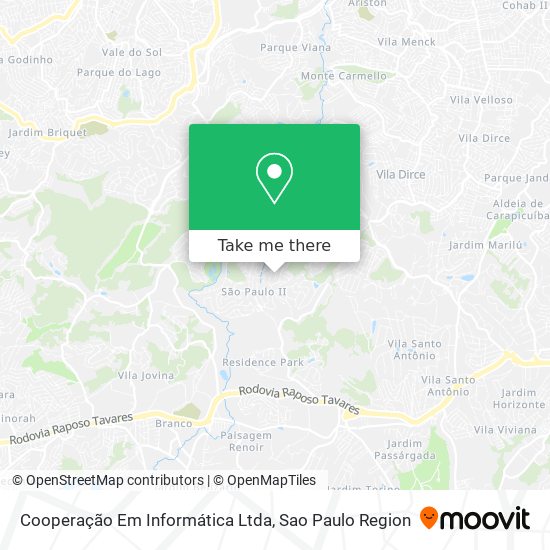 Cooperação Em Informática Ltda map