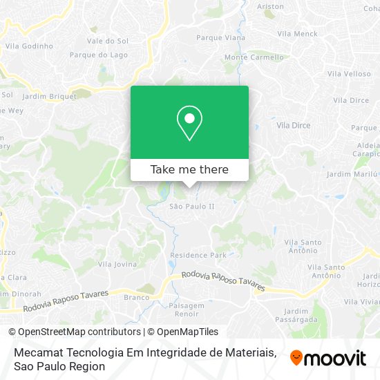 Mecamat Tecnologia Em Integridade de Materiais map