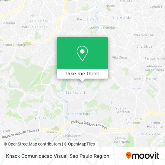 Knack Comunicacao Visual map