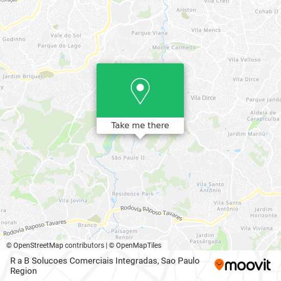 Mapa R a B Solucoes Comerciais Integradas