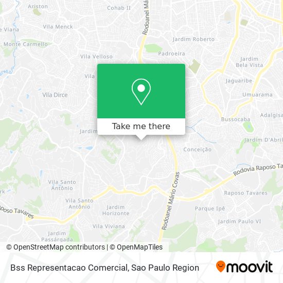 Bss Representacao Comercial map