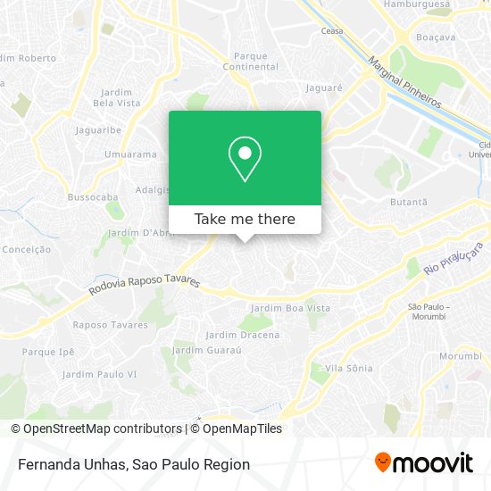 Fernanda Unhas map