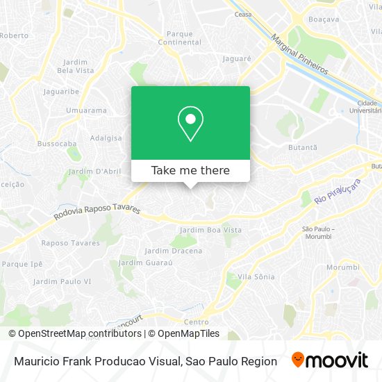 Mauricio Frank Producao Visual map