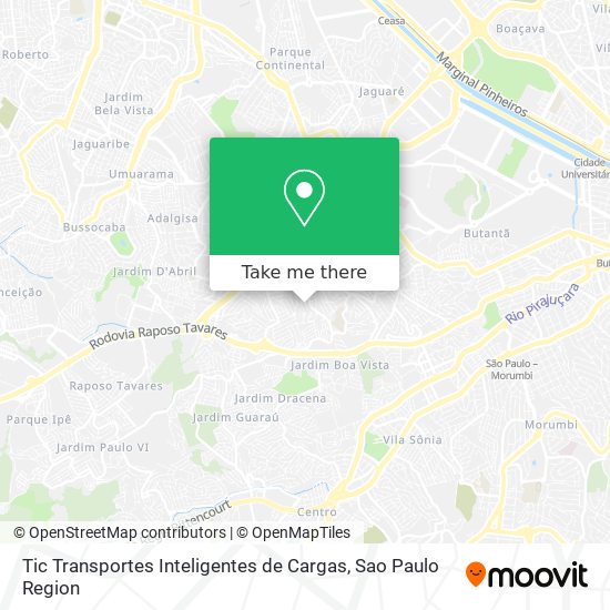 Tic Transportes Inteligentes de Cargas map